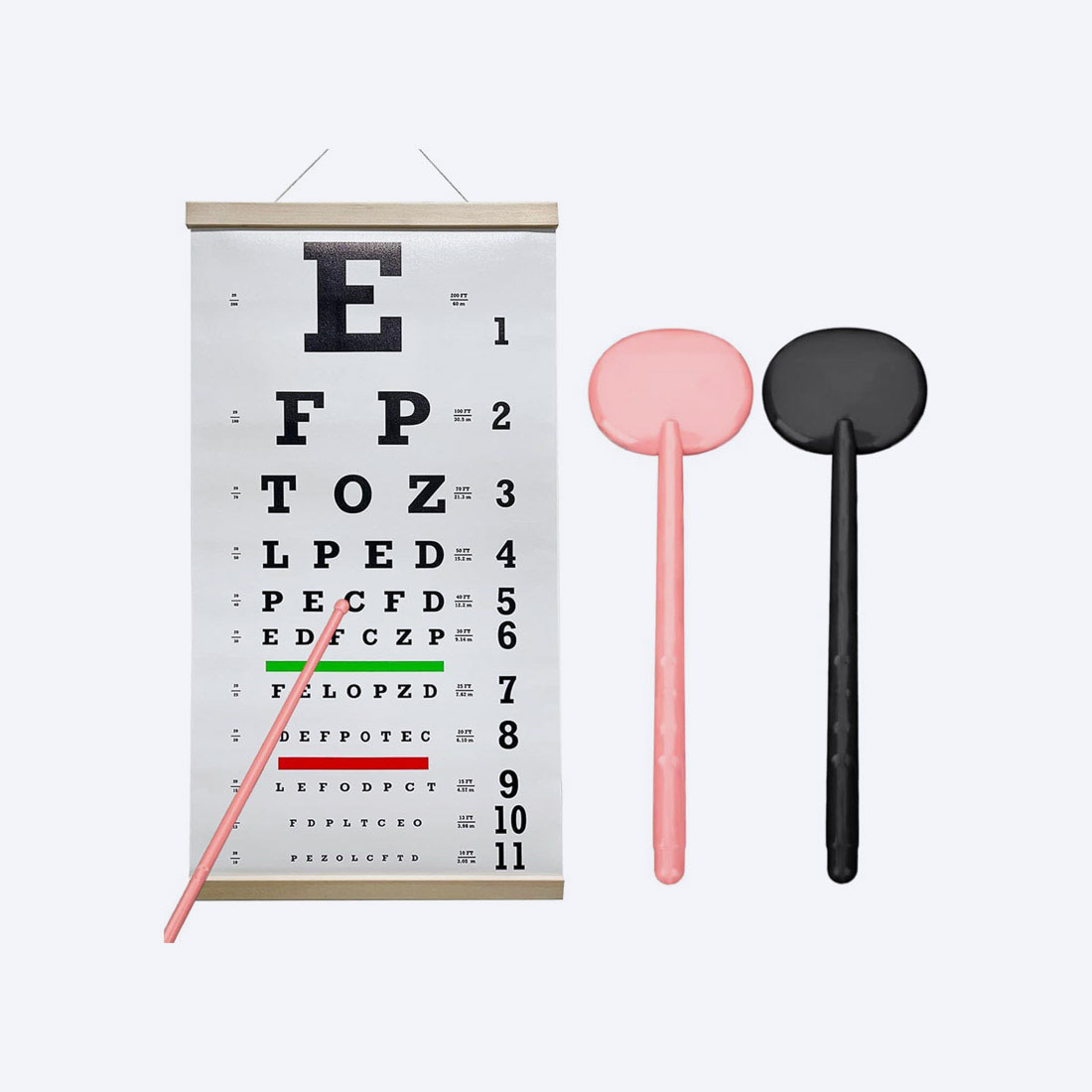 Plastic Eye Chart