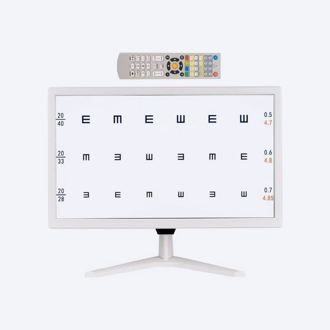 Optical Eye Testing Chart