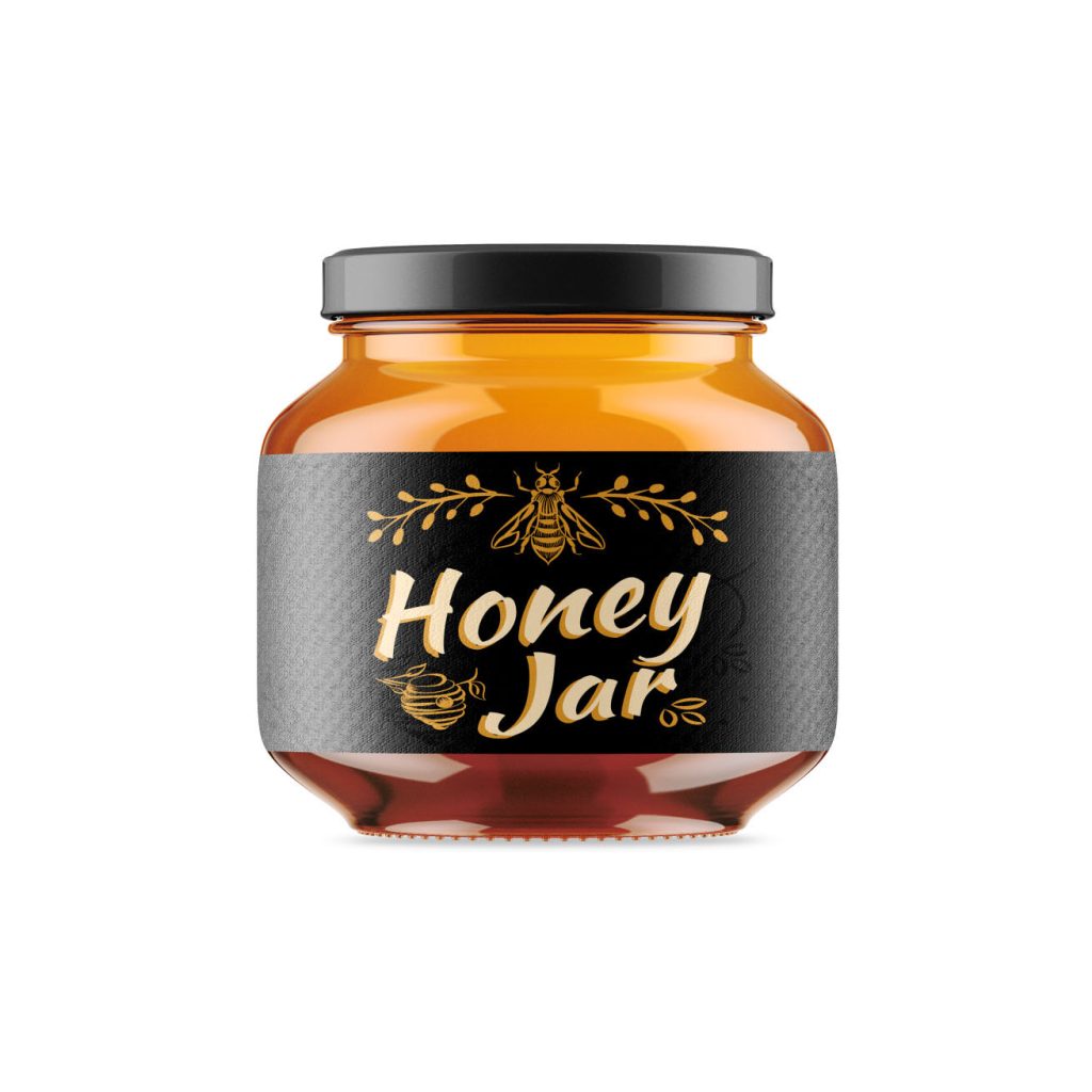Honey in jars