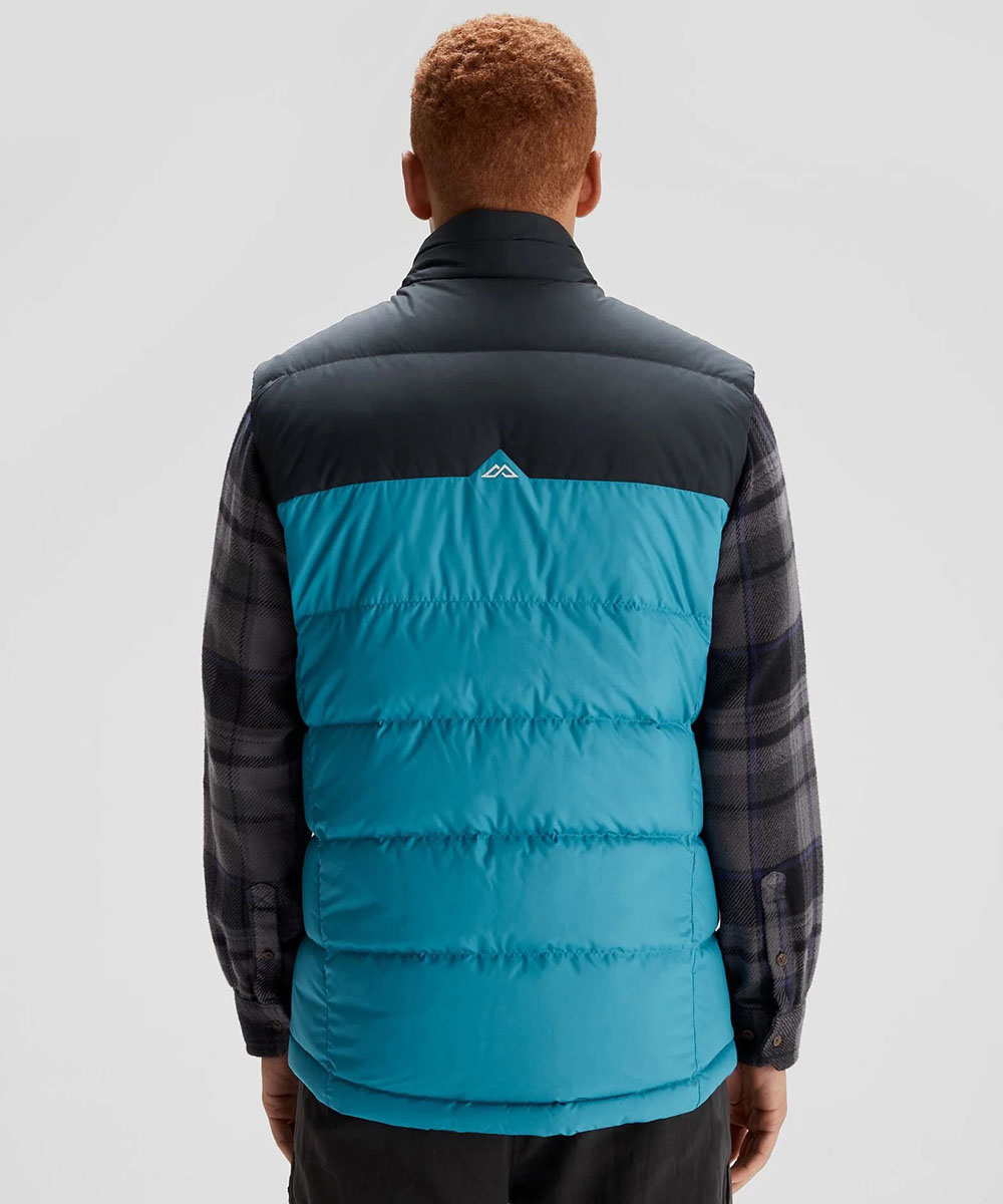 Men's Epiq Down Vest - Eddy/Meteor - Image 3