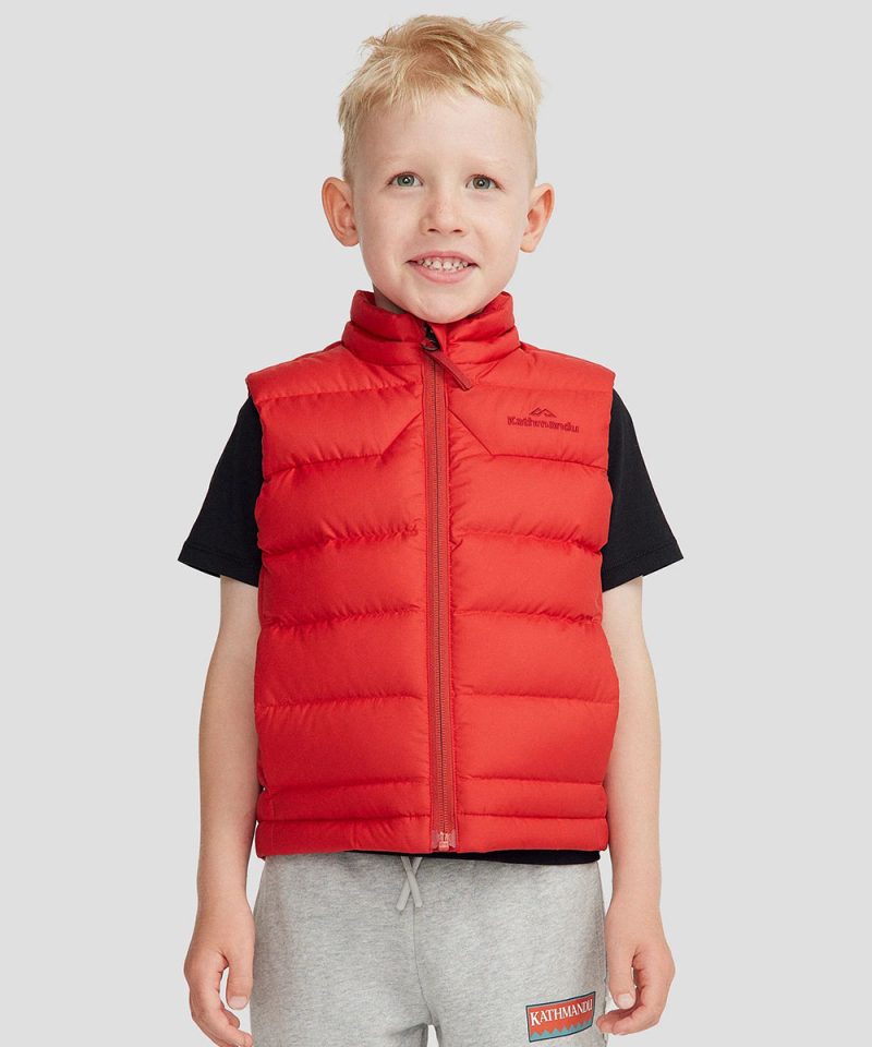 Kids' Epiq Down Vest - Spicy Chilli Pepper