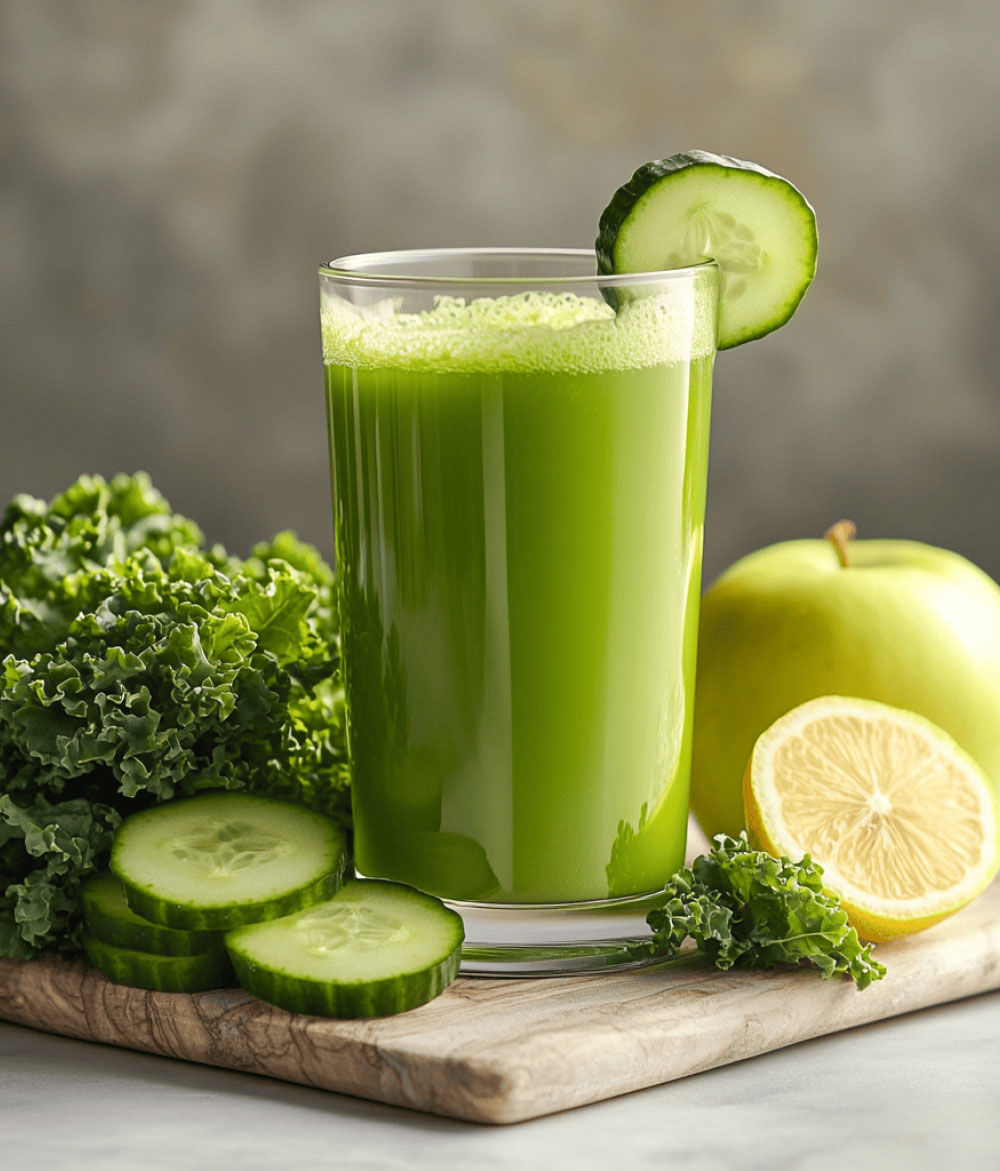Fresh Green Garden Juice for Daily Detox - Image 2