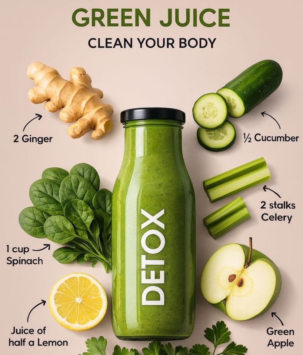 Fresh Green Garden Juice for Daily Detox - Image 5