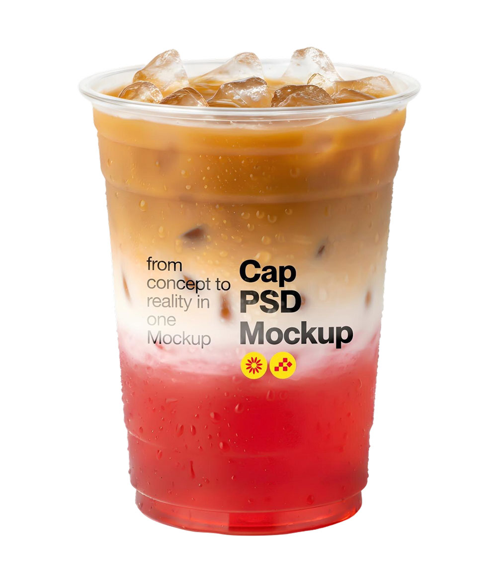 Berry Bubble Tea Latte with Creamy Milk Foam