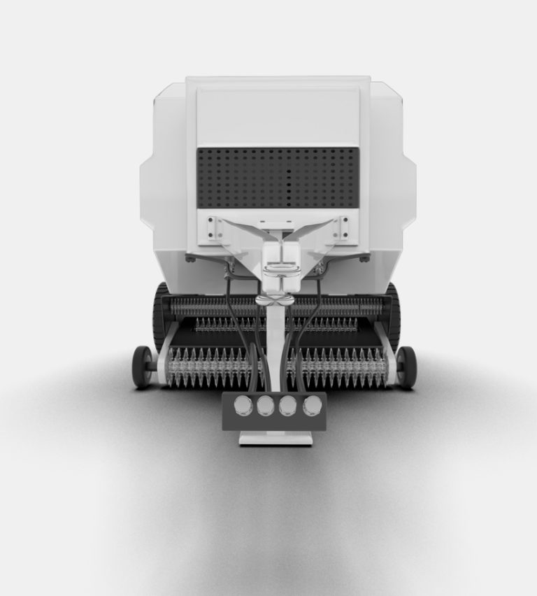 Rice harvesting machine
